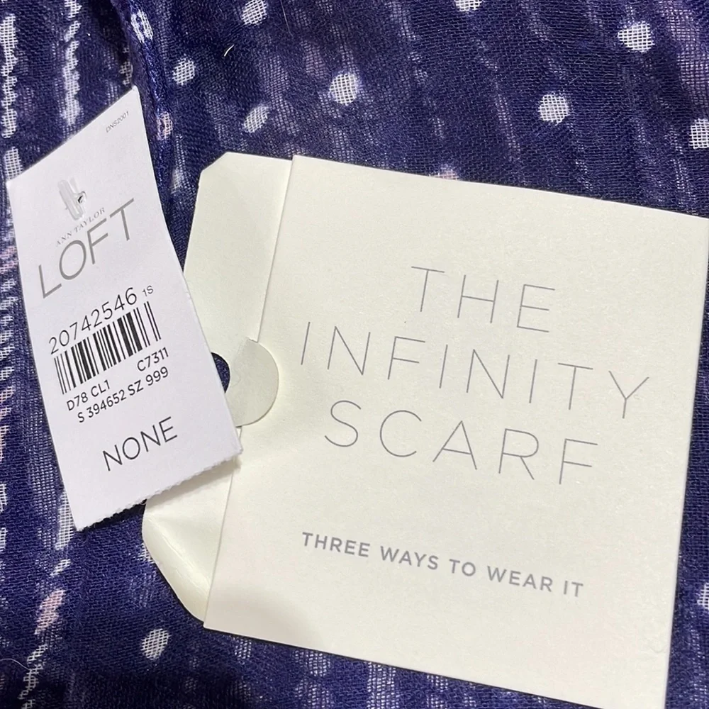 Set of 4 summer lightweight scarves - Banana Republic/Loft, two NWT - Picture 4 of 12